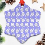 Spring Happiness Snowflake Ornament (Two Sides) Front