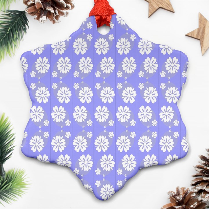 Spring Happiness Snowflake Ornament (Two Sides)