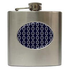 Sharp Circles Hip Flask (6 Oz) by ConteMonfrey