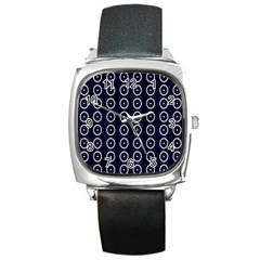 Sharp Circles Square Metal Watch by ConteMonfrey