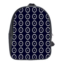 Sharp Circles School Bag (large) by ConteMonfrey