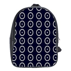 Sharp Circles School Bag (xl) by ConteMonfrey