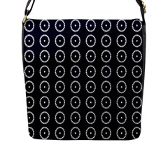 Sharp Circles Flap Closure Messenger Bag (l) by ConteMonfrey