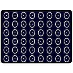 Sharp Circles Double Sided Fleece Blanket (large)  by ConteMonfrey