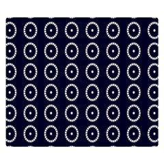 Sharp Circles Double Sided Flano Blanket (small)  by ConteMonfrey