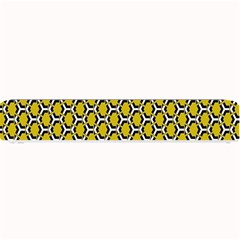 Abstract Beehive Yellow  Small Bar Mat by ConteMonfrey