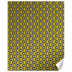 Abstract Beehive Yellow  Canvas 11  X 14  by ConteMonfrey