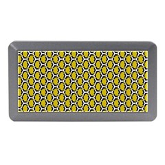 Abstract Beehive Yellow  Memory Card Reader (mini) by ConteMonfrey