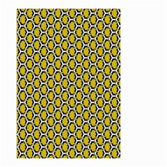 Abstract Beehive Yellow  Small Garden Flag (two Sides) by ConteMonfrey