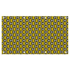 Abstract Beehive Yellow  Banner And Sign 7  X 4 