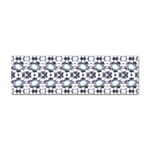 Blue Flowers Sticker Bumper (10 pack) Front