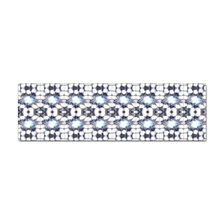 Blue Flowers Sticker Bumper (10 pack)