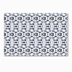 Blue Flowers Postcards 5  X 7  (pkg Of 10)