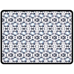 Blue Flowers Double Sided Fleece Blanket (large)  by ConteMonfrey