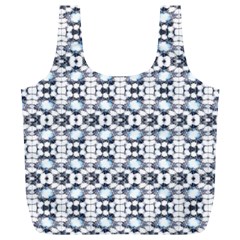 Blue Flowers Full Print Recycle Bag (xl) by ConteMonfrey