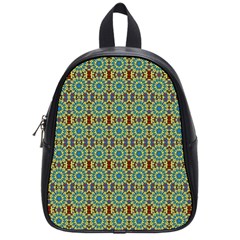 Colorful Sunflowers School Bag (small) by ConteMonfrey