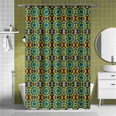 Colorful Sunflowers Shower Curtain 48  X 72  (small)  by ConteMonfrey