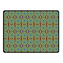 Colorful Sunflowers Double Sided Fleece Blanket (small)  by ConteMonfrey