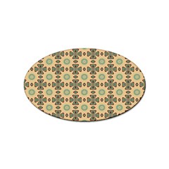 Abstracr Green Caramels Sticker Oval (10 Pack) by ConteMonfrey