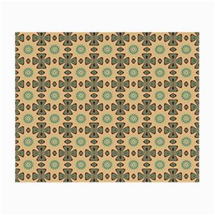 Abstracr Green Caramels Small Glasses Cloth by ConteMonfrey