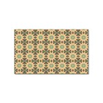 Abstract Green Caramels Sticker Rectangular (10 pack) Front