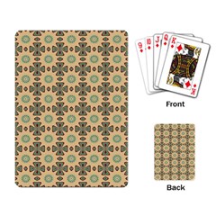 Abstract Green Caramels Playing Cards Single Design (rectangle) by ConteMonfrey