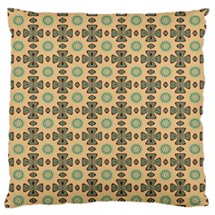 Abstract Green Caramels Standard Flano Cushion Case (one Side) by ConteMonfrey