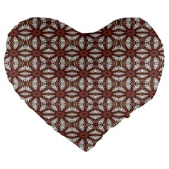 Spain Vibes Large 19  Premium Heart Shape Cushions by ConteMonfrey