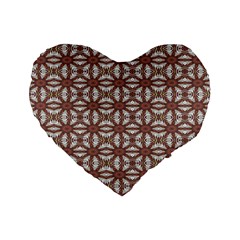 Spain Vibes Standard 16  Premium Flano Heart Shape Cushions by ConteMonfrey