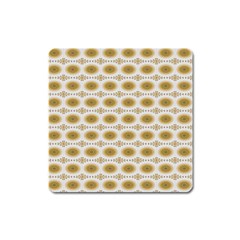 Abstract Petals Square Magnet by ConteMonfrey