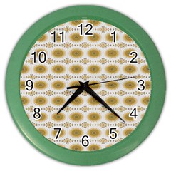 Abstract Petals Color Wall Clock by ConteMonfrey