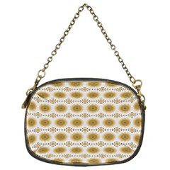 Abstract Petals Chain Purse (two Sides) by ConteMonfrey