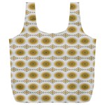 Abstract Petals Full Print Recycle Bag (XL) Front