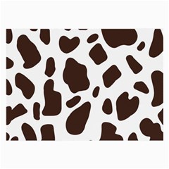 Cow Spots Brown White Large Glasses Cloth by ConteMonfrey