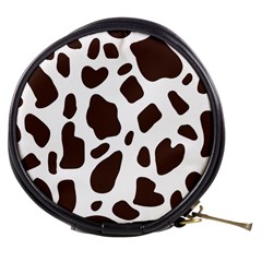 Cow Spots Brown White Mini Makeup Bag by ConteMonfrey