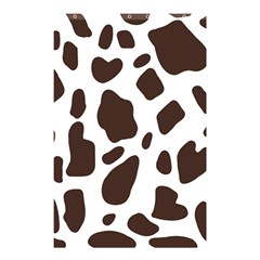 Cow Spots Brown White Shower Curtain 48  X 72  (small)  by ConteMonfrey