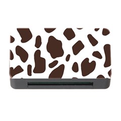 Cow Spots Brown White Memory Card Reader With Cf by ConteMonfrey