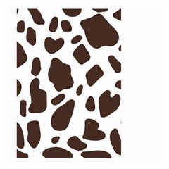 Cow Spots Brown White Large Garden Flag (two Sides) by ConteMonfrey