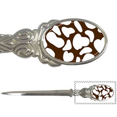 Brown White Cow Letter Opener by ConteMonfrey