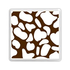 Brown White Cow Memory Card Reader (square) by ConteMonfrey