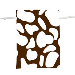 Brown White Cow  Lightweight Drawstring Pouch (xl) by ConteMonfrey