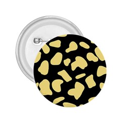 Cow Yellow Black 2 25  Buttons by ConteMonfrey