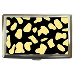 Cow yellow black Cigarette Money Case Front