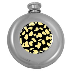 Cow Yellow Black Round Hip Flask (5 Oz) by ConteMonfrey