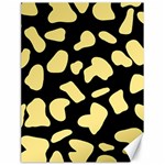 Cow yellow black Canvas 18  x 24  17.8 x23.08  Canvas - 1