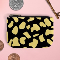 Cow Yellow Black Mini Coin Purse by ConteMonfrey