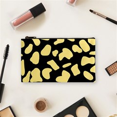 Cow Yellow Black Cosmetic Bag (small) by ConteMonfrey