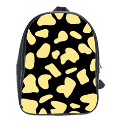 Cow Yellow Black School Bag (large) by ConteMonfrey