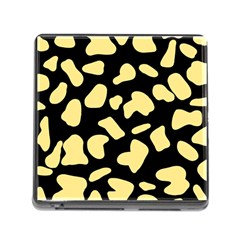 Cow Yellow Black Memory Card Reader (square 5 Slot) by ConteMonfrey