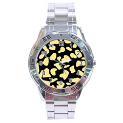 Cow Yellow Black Stainless Steel Analogue Watch by ConteMonfrey